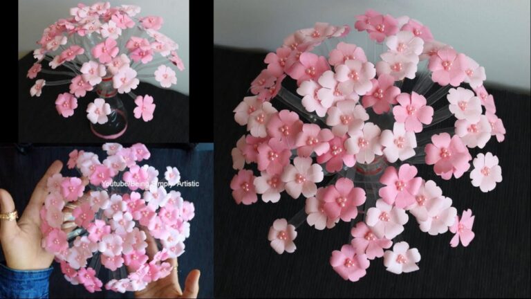 Transform old plastic bottles into stunning flower vases… you won’t believe how easy it is!
