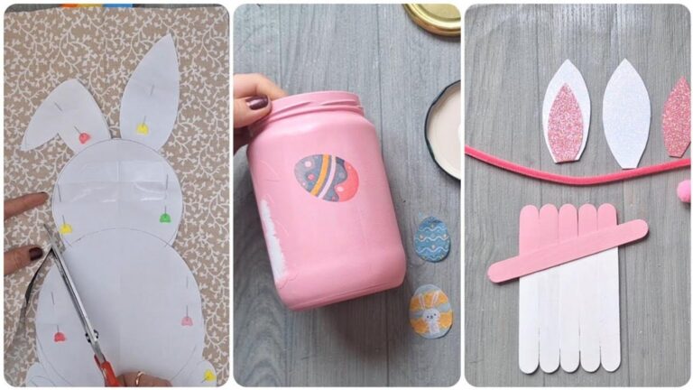 This simple gesture transforms leftover eggs into stunning Easter decorations…