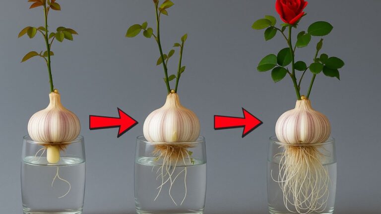 5 Genius Ways to Use Garlic for Instant Rooting on Rose Cuttings!
