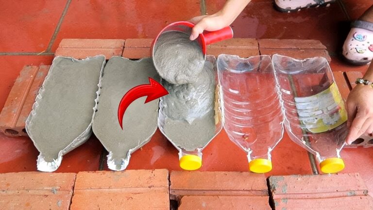 5 Surprising Things You Can Create with Cement in Plastic Bottles