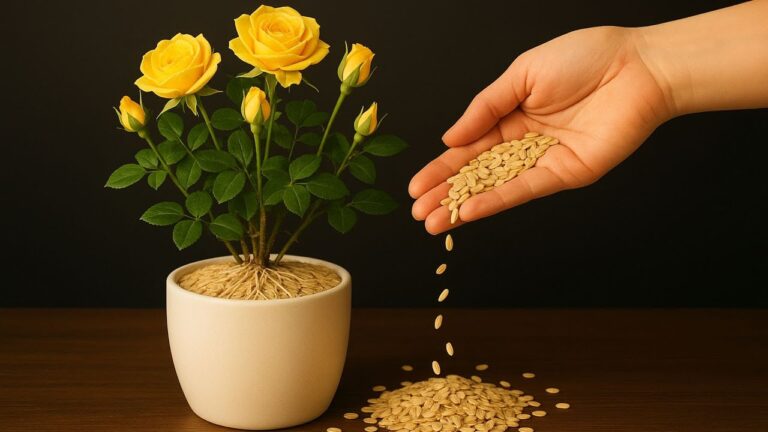 Unlock the Secret: 5 Ways Oats Help Roses Grow Roots Overnight!