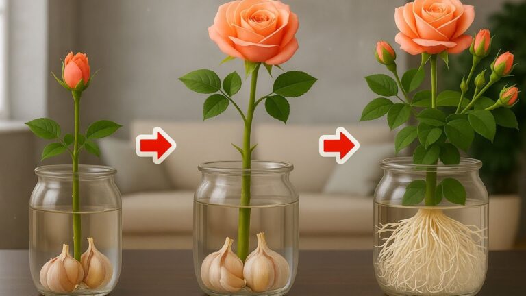 Grow 10x More Roses: The Garlic Water Hack That Works Overnight!
