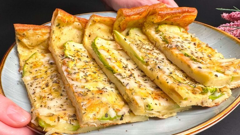 Transform 2 Zucchini + Eggs into a Healthy Meal in 30 Minutes! Discover the Recipe!