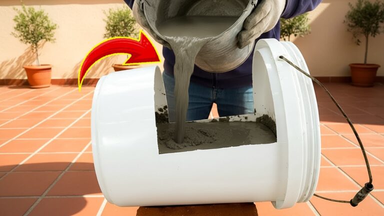 5 Surprising Things That Happen When You Pour Cement into a Paint Bucket