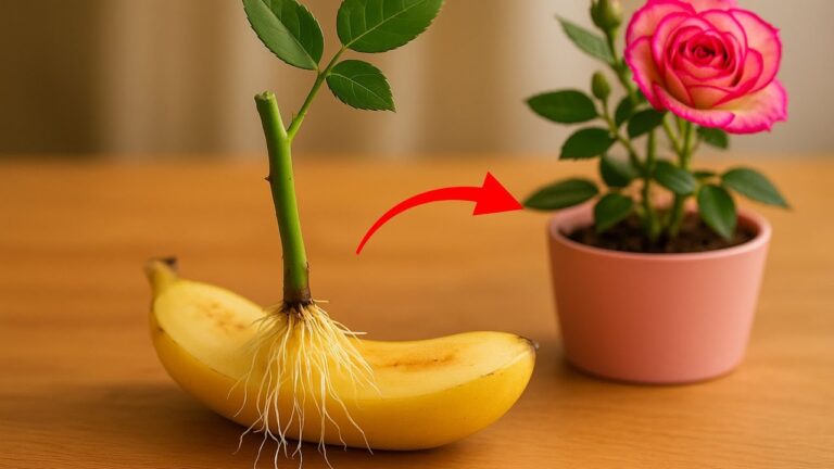 Grow a Rose in 24 Hours: Use a Banana for Amazing Rooting Results!