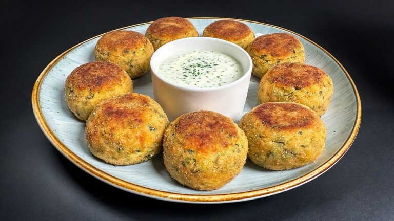 10-Minute Zucchini Potato Cheese Schnitzel Recipe You Need to Try!