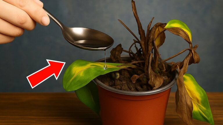 Revive Your Dying Plant with Just 1 Spoon of This Secret Ingredient!
