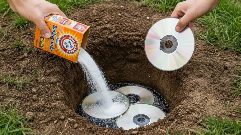 Transform Your Yard: 5 Surprising Uses for Baking Soda and Old CDs!
