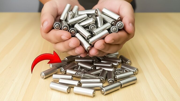 Unlock 7 Surprising Ways to Recycle Old AA Batteries for Cash!