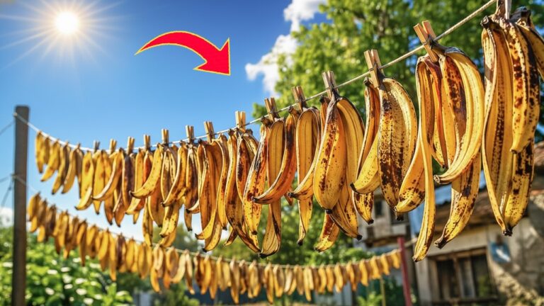 Unlock 5 Amazing Uses for Sun-Dried Banana Peels You Never Knew!