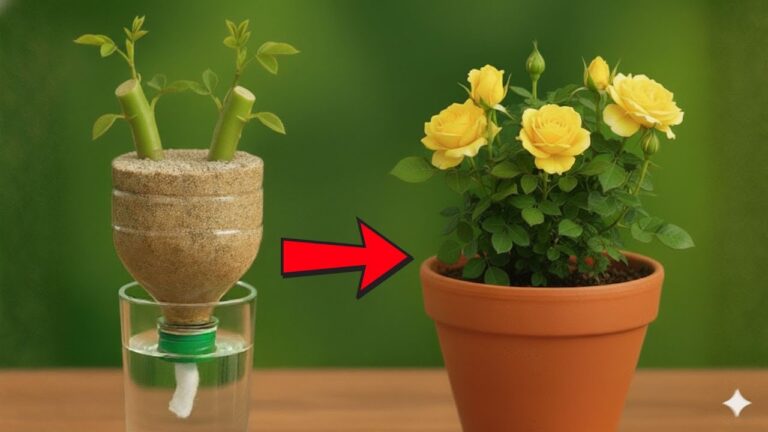 Grow 10+ Rose Cuttings with This New Wick Trick in Just Days!