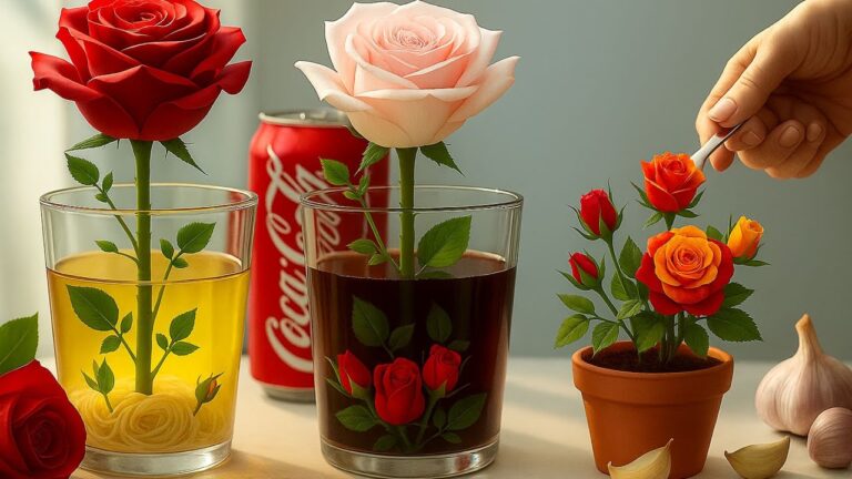 Grow 7 Roots Overnight Using a Coke Trick Everyone Is Talking About!