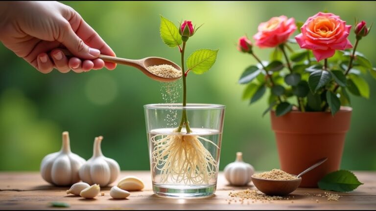Grow a Red Rose Overnight with Just 1 Spoon of This Secret Ingredient!