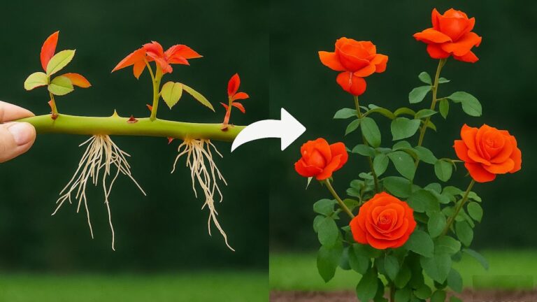 Grow 1,000 Roots Overnight with This Secret Rose Cutting Mix!