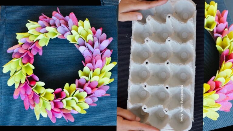 10 Creative Egg Carton Flower Decor Ideas You Can Make Today