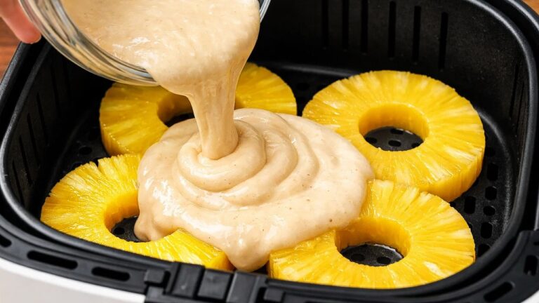 5-Minute Air Fryer Magic: Transform Pineapple with This Easy Recipe! 🍍