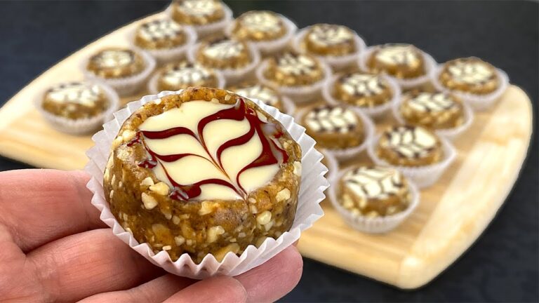 3-Ingredient No-Bake Dessert Ready in 5 Minutes – Delicious and Sugar-Free!