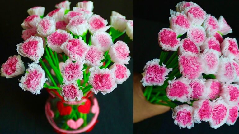 How to Create Stunning Tissue Paper Flowers: A Simple Guide