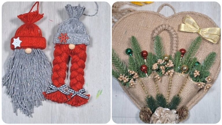 Create Two Charming Holiday Décor Designs for Festive Cheer!