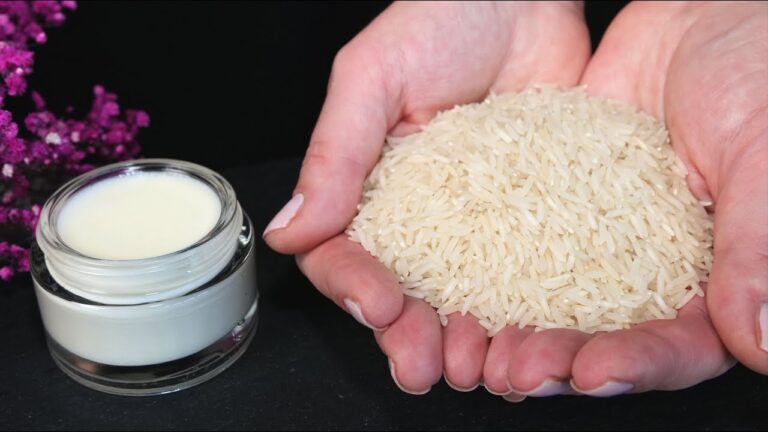 100-Year-Old Recipe: 3 Spoonfuls of Rice for Perfect, Youthful Skin!