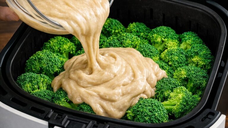 No Oven Needed! I Cut Broccoli and Pour This On Top… The Result is AMAZING!