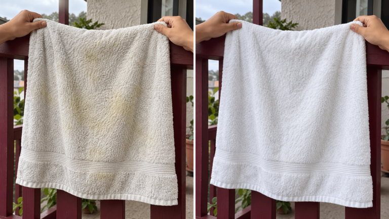 Rough towels: discover a routine without fabric softener