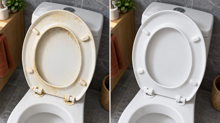 Has your toilet lost its shine? Here is an approach to brighten it up